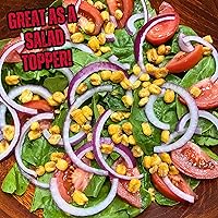 Vista 8 de Granos de maíz salados irresistiblemente crujientes – Bocadillo deliciosamente tostado y salado – Perfecto para el día de juego, fiestas