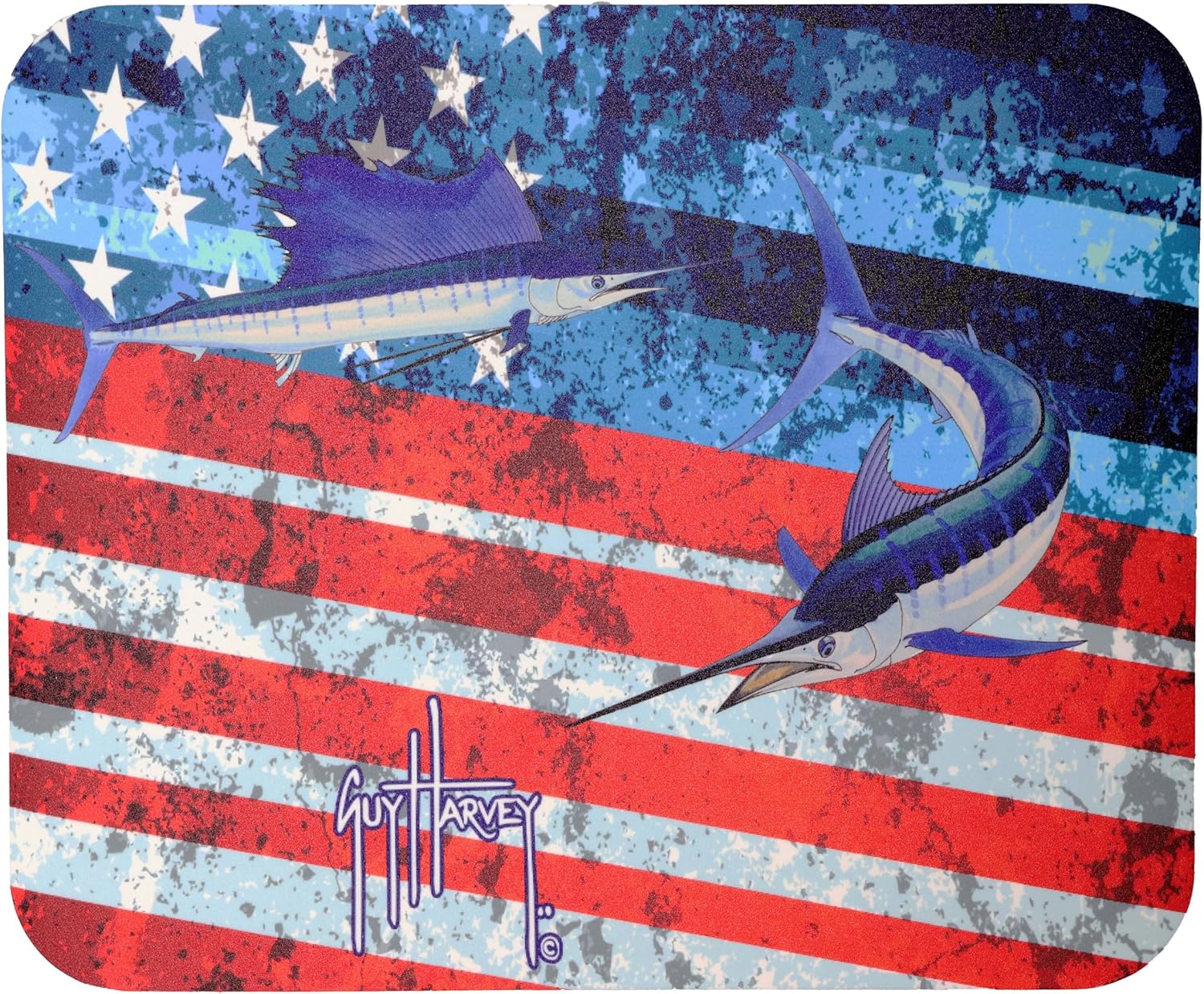 Guy Harvey Non-Slip EVA Foam Cooler Top Pad Fits Yeti Easy Peel & Stick Application