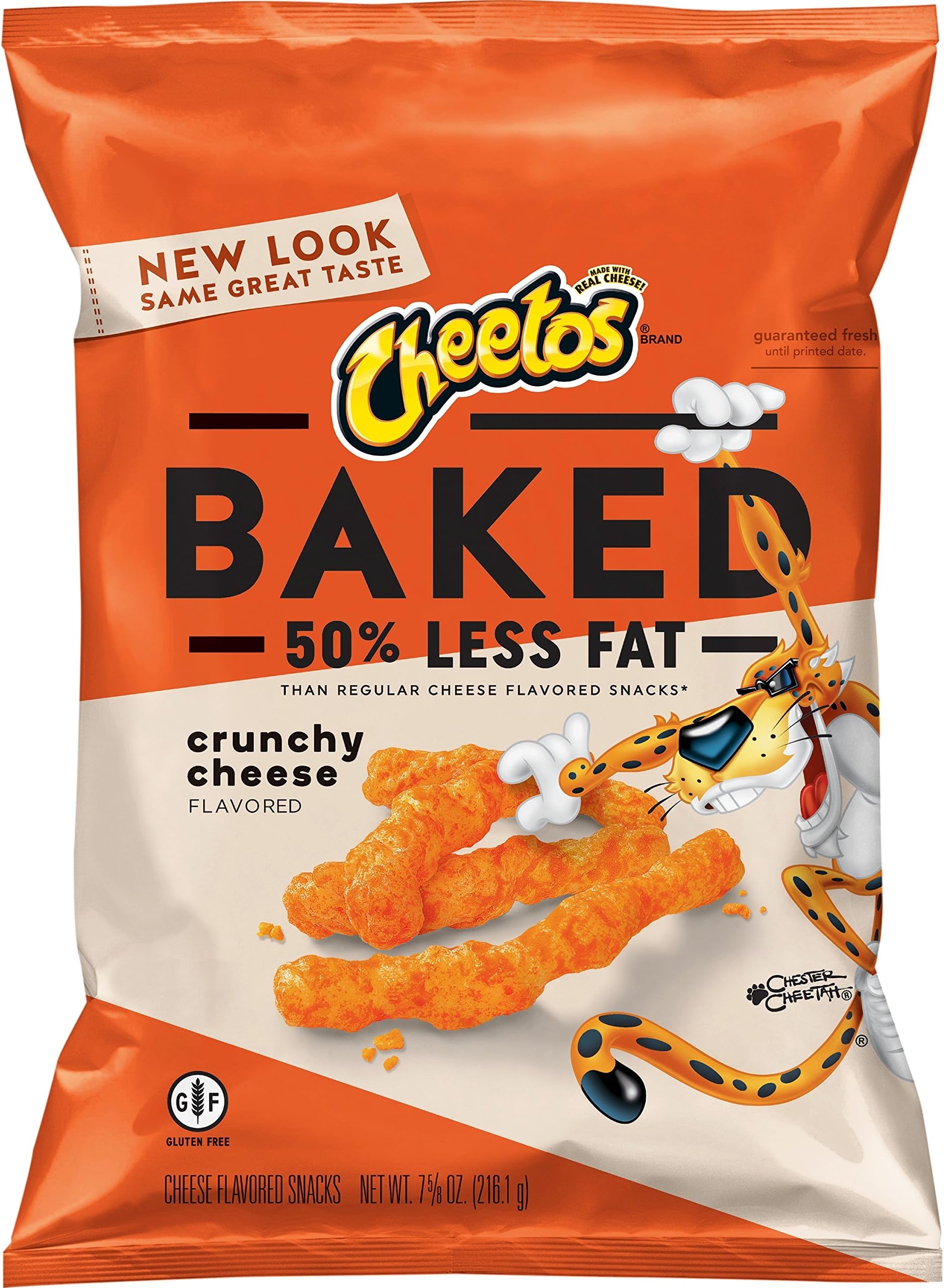 Oven Baked Crunchy Cheese Flavored Snacks, 7.65 Ounce ( Pack May Vary )