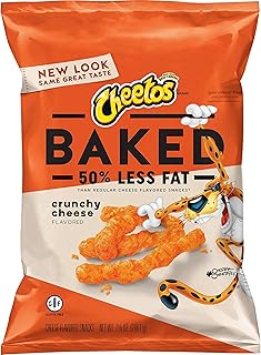 Oven Baked Crunchy Cheese Flavored Snacks, 7.65 Ounce ( Pack May Vary )