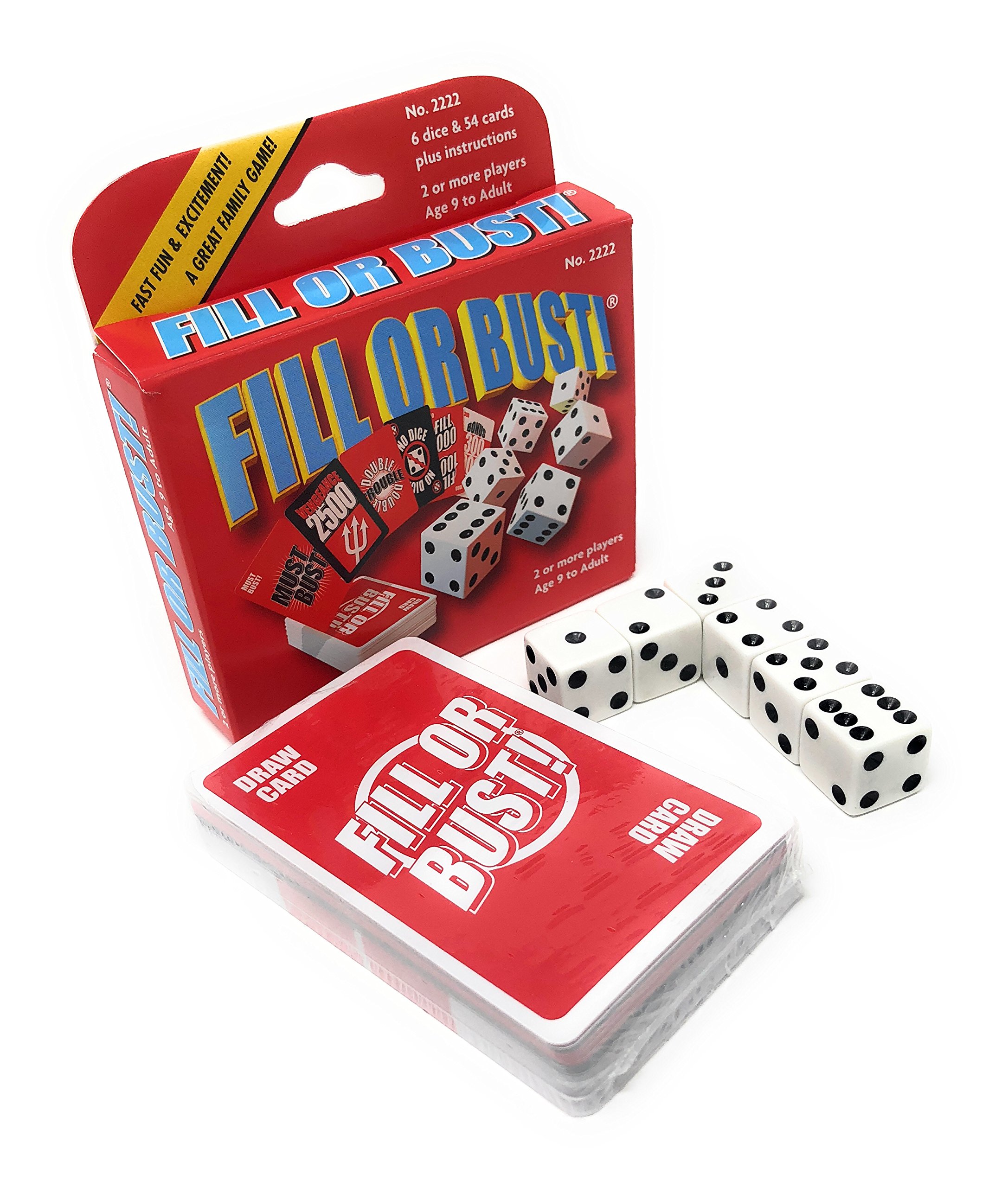 Fill Or Bust Card/Dice Game, 13cm x 18cm : Amazon.sg: Toys Fill or bust card/dice game, 13cm x 18cm : amazon.sg: toys