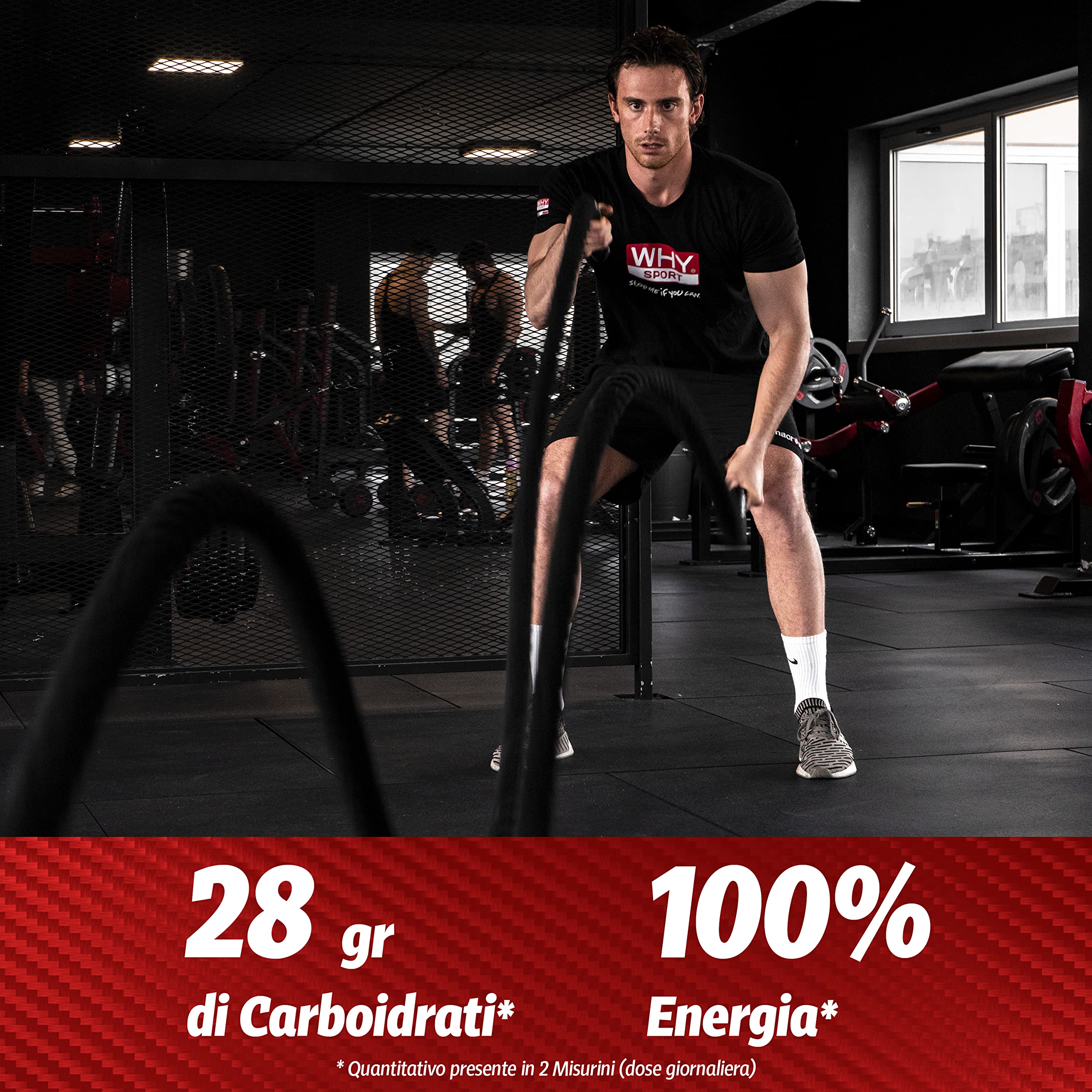 WHY SPORT VITARGO 100% ENERGY - Integratore Alimentare Energetico - 750 g