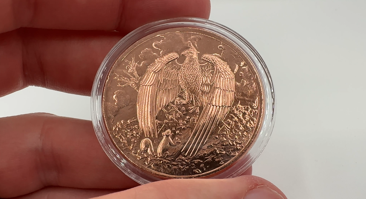 Amazon.com: Great Eagle Nordic 1 oz Pure .999 Copper Round Bullion