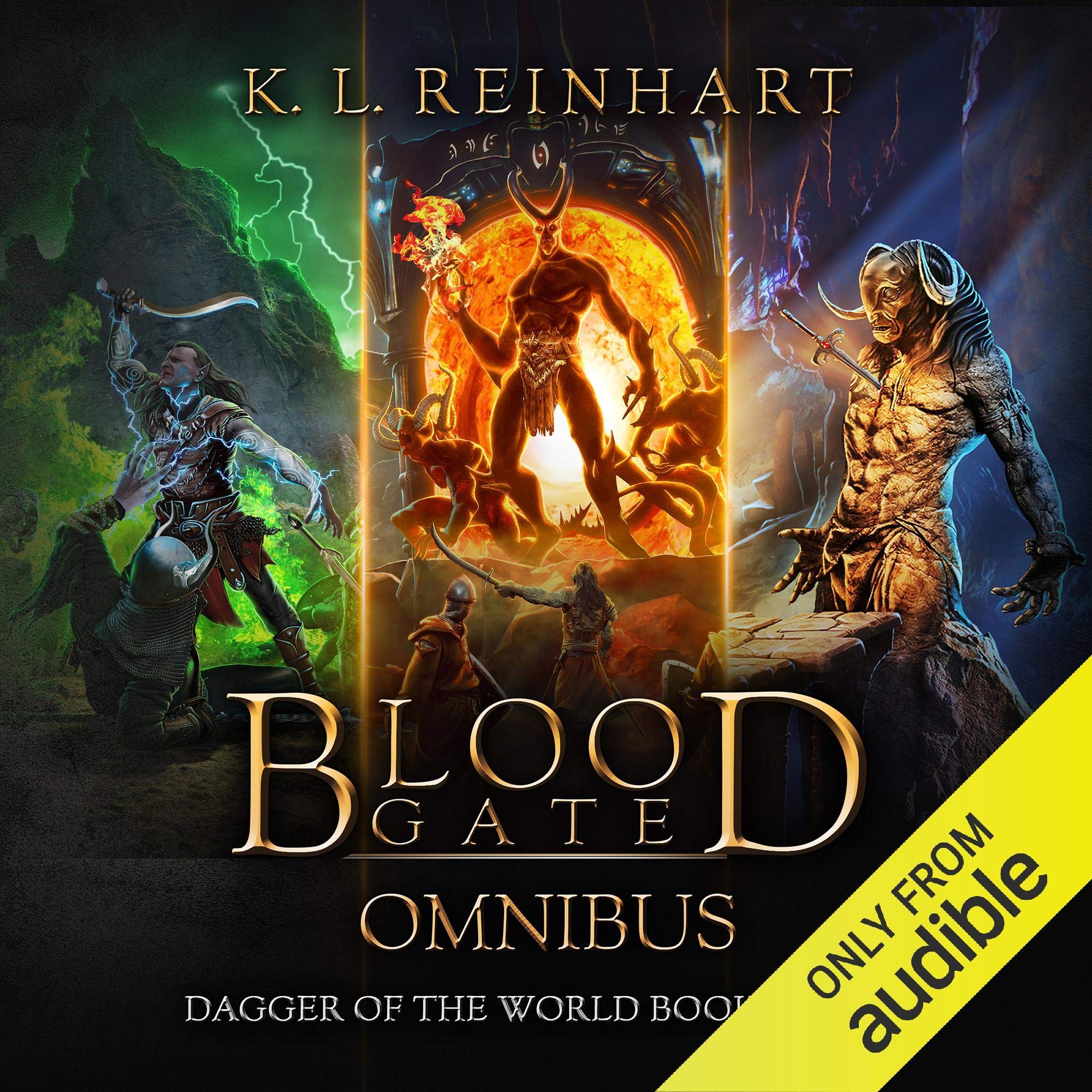 Cover art for Blood Gate Omnibus