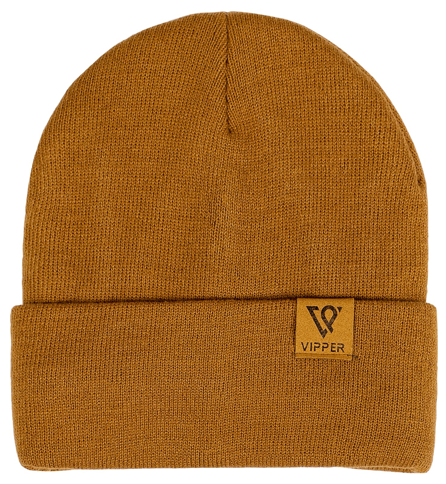 VIPPER Men Slouchy Knit Beanie hat with Lined