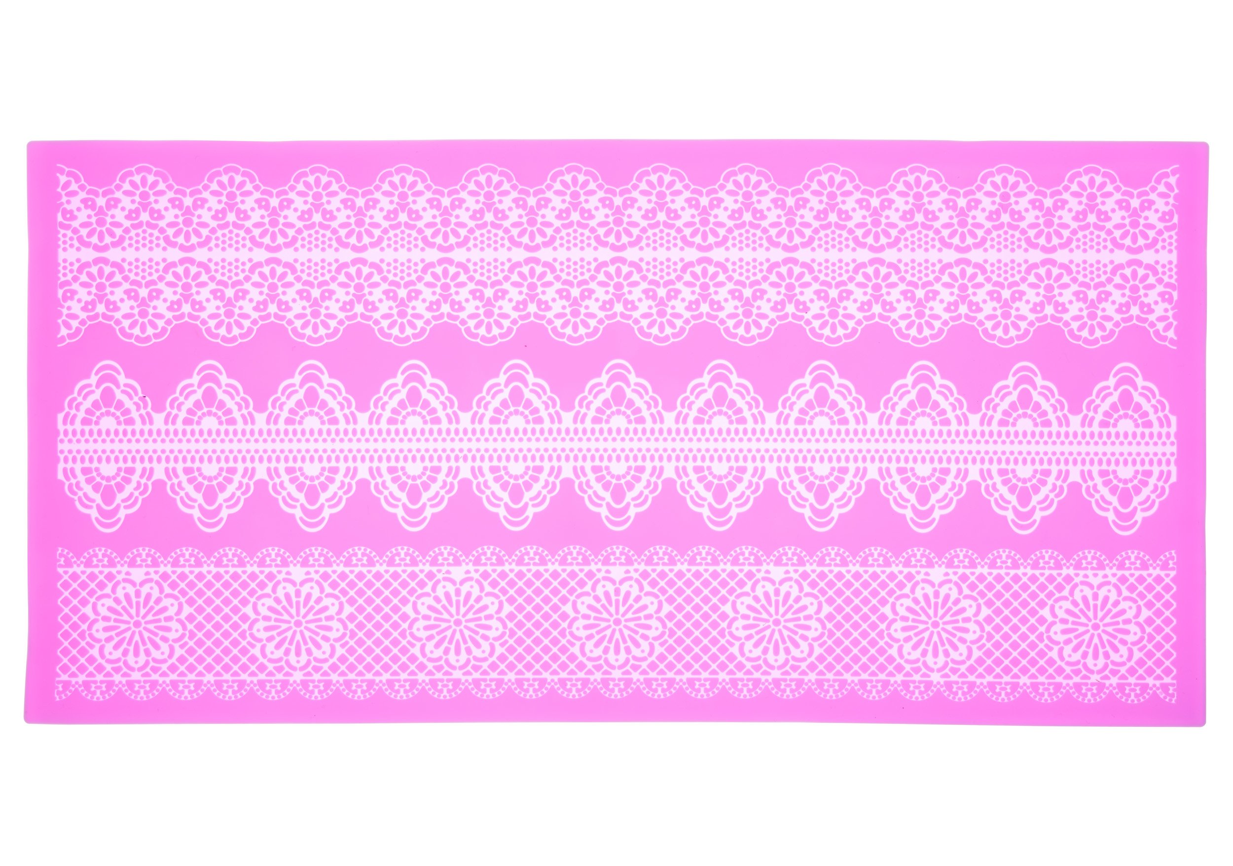 Sweetly Does It Silicone Three Lace Effects Icing Mould