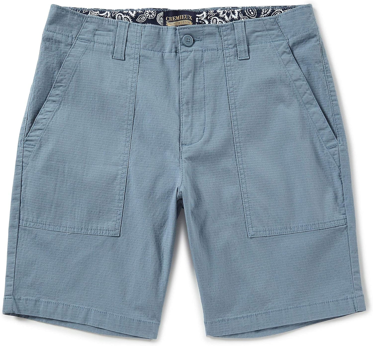 Cremieux Mens Blue Jeans Flat-Front Classic-fit Jamaica Ubuy