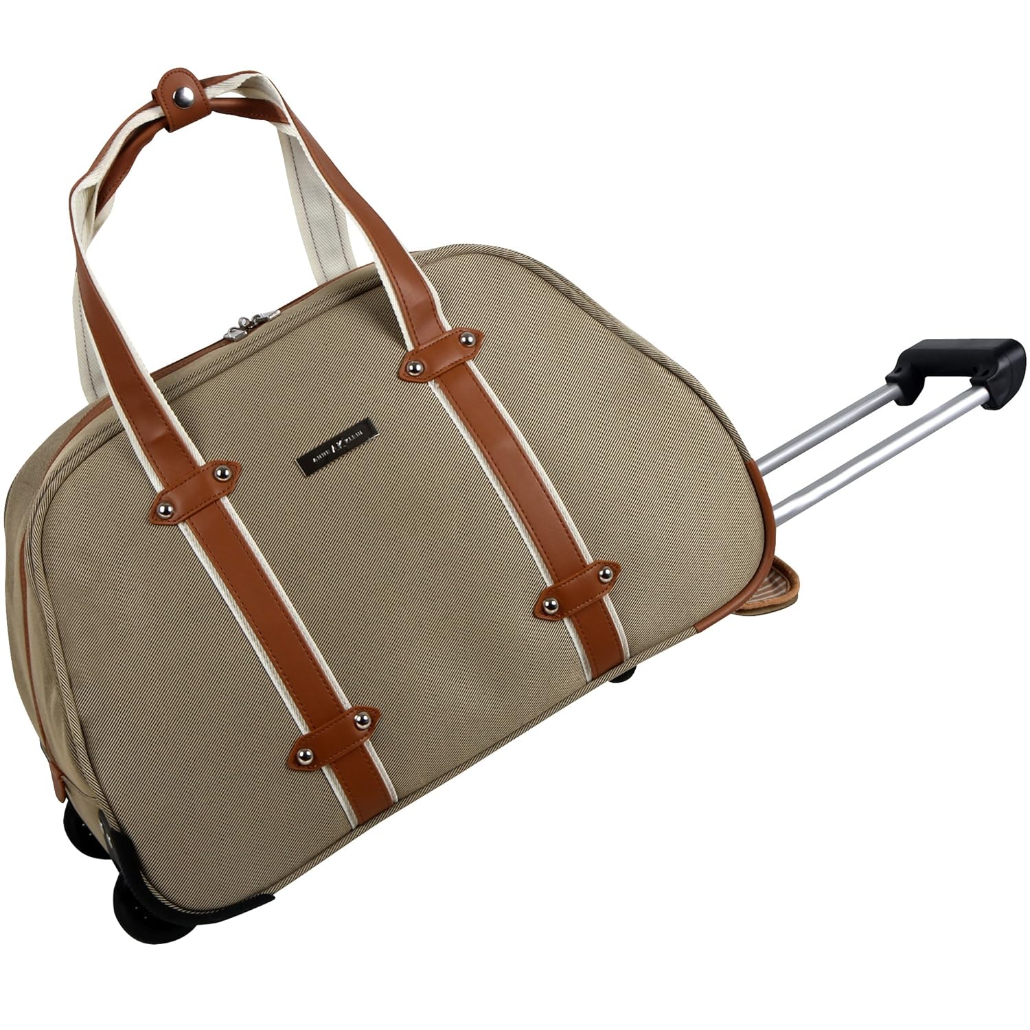 Buy Anne Klein Luggage Vintage Edition 20 Inch Wheeled Duffle, Taupe