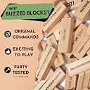 Premium Wooden Tumbling Tower Balance Blocks Game 39 Pieces Stacking Game for Kids Adults Family Party Indoor Outdoor Tabletop Fun Gift Set gallery image