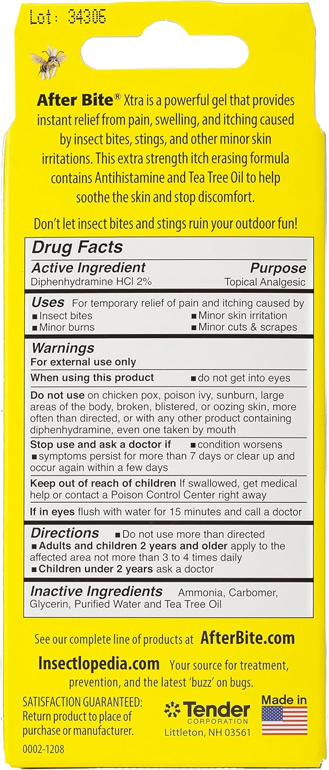 Buy After Bite Xtra Insect Bite Treatment with Antihistamine Strong