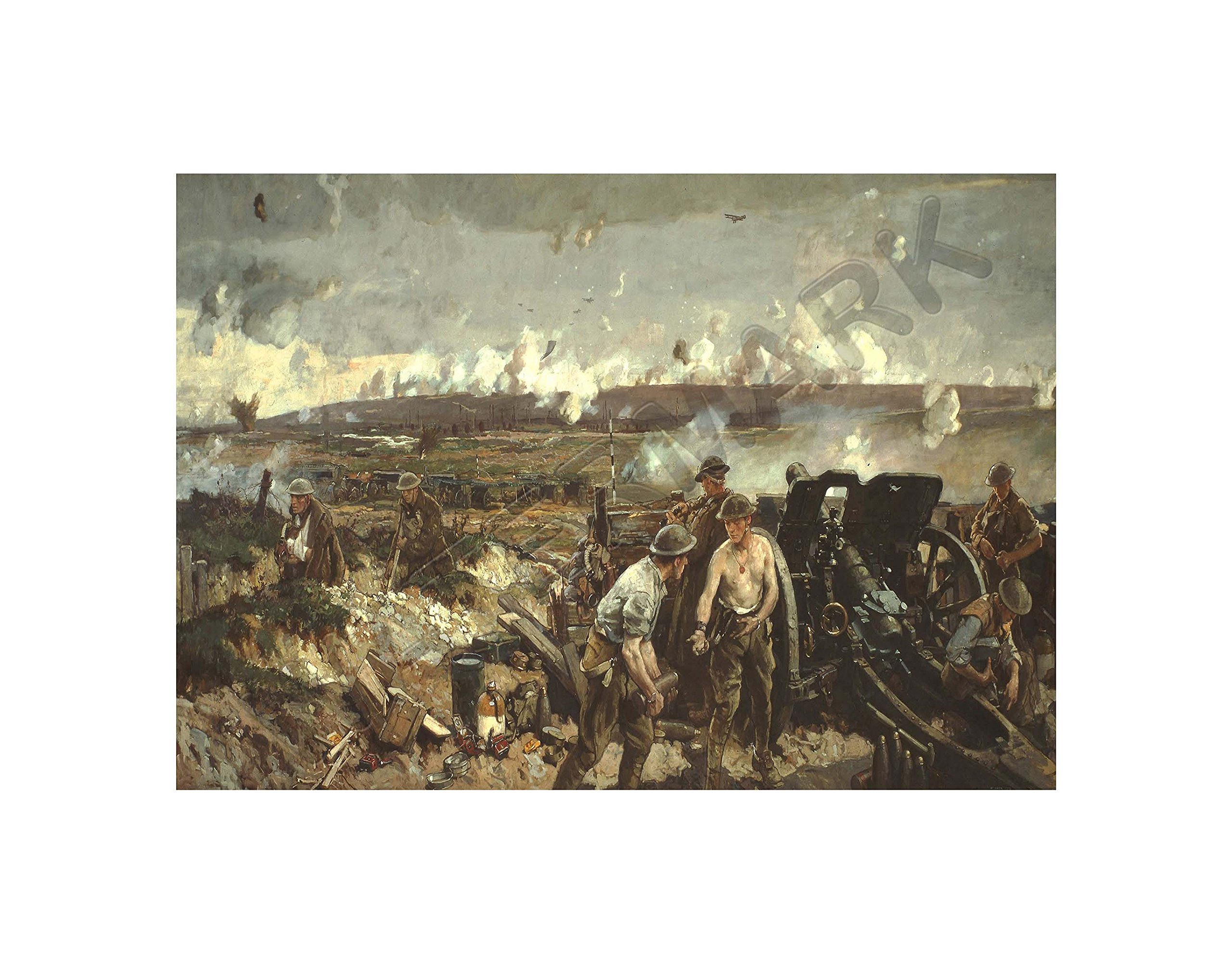 Wee Blue Coo Jack Battle Vimy Ridge Wall Art Print