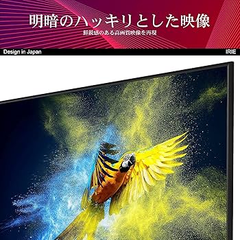 液晶テレビ IRIE FFF-TV2K40WBK2 40V型 公式】IRIE 液晶テレビ 50V型 4K ダブルチューナー 大型