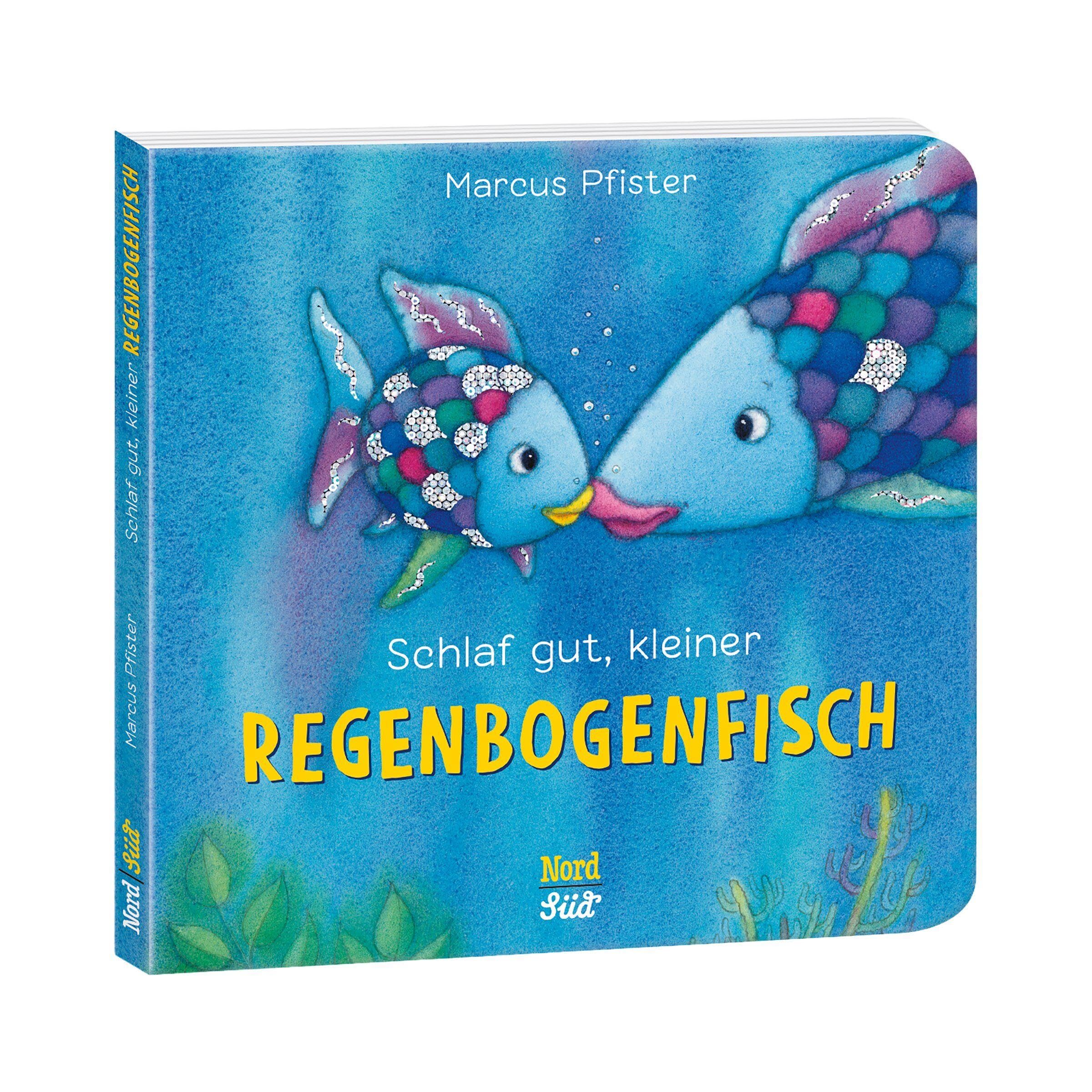Schlaf gut, kleiner Regenbogenfisch (kleine Pappe)