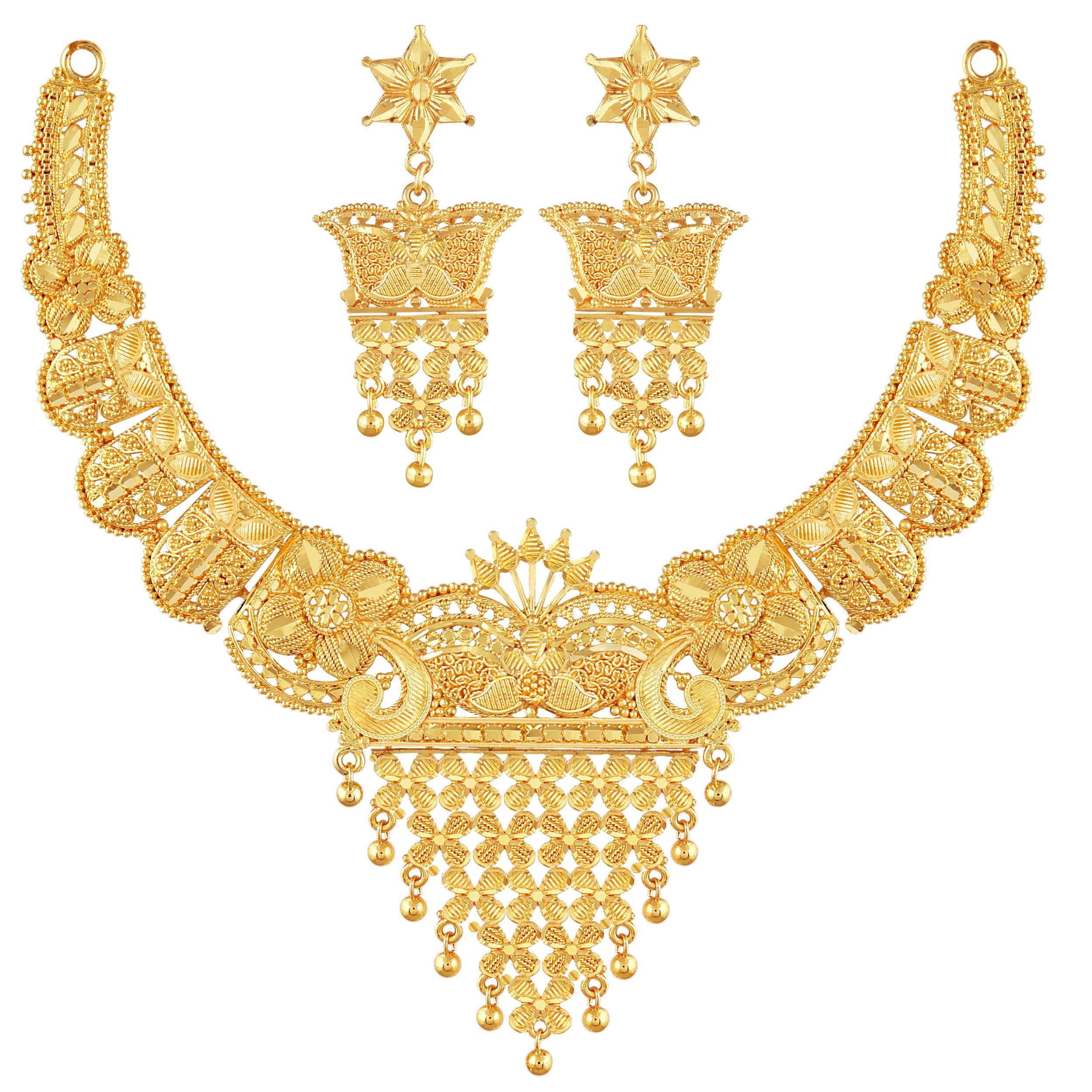 Mansiyaorange 1 Gram Gold Choker Necklace Jewelery/Jualry/Imitation/Jwellry/Jewellery Set For Women (B09K7LYRQK) Amazon Price History, Amazon Price Tracker