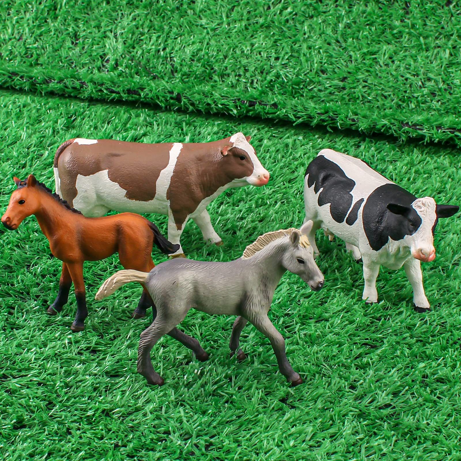 ｃｏｗｓフィギュア Amazon.co.jp: Cows Family プレイセット 10個 バルク牛 幼児用