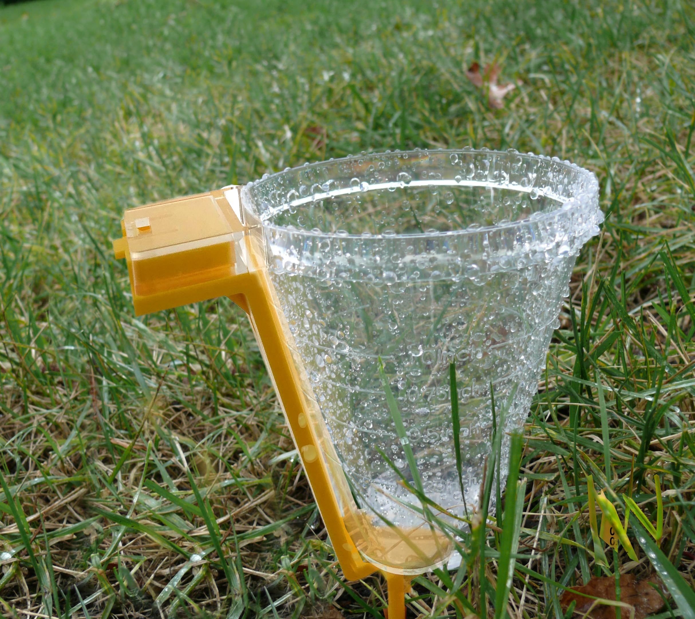 BESPORTBLE Medidor De Lluvia De Plástico Medidor De Lluvia De 2 Piezas Para Jardín Al Aire Libre Taza De Medición De Agua