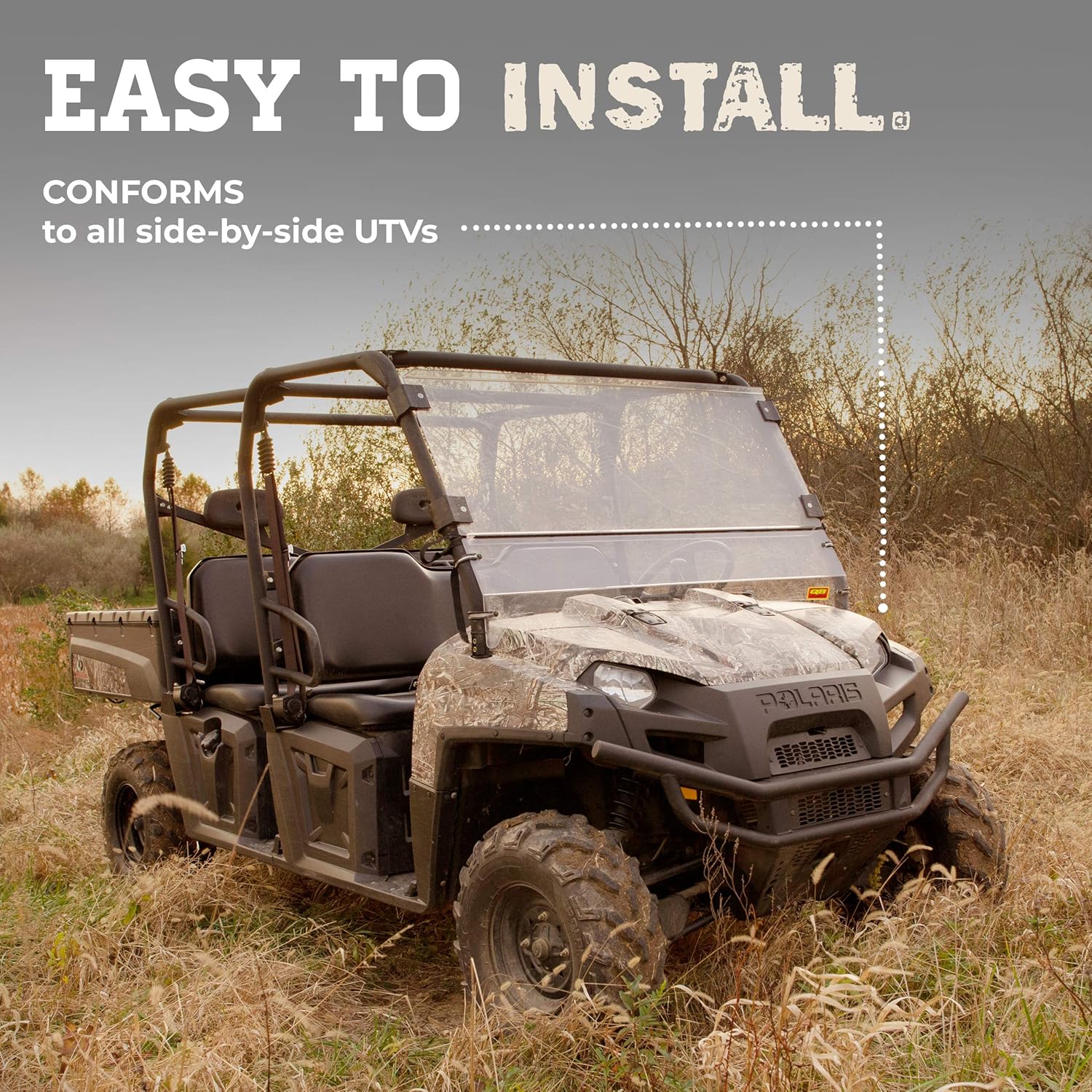 Mossy Oak Graphics Camouflage UTV Wrap, no-fade 3M Vinyl with Matte Finish, Camouflage any Side-by-Side UTV, Many Mossy Oak Patterns