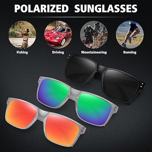 Miniatura 6 de MEETSUN Polarized Sunglasses for Men Women Sports Driving Fishing Glasses UV400 Protection