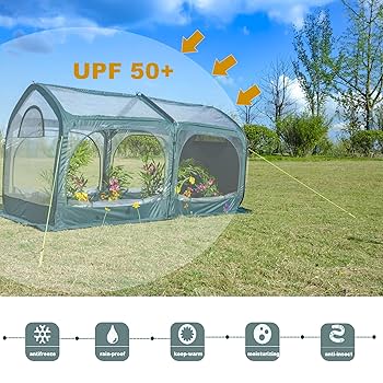Mini Greenhouse Pop Up Greenhouse Waterproof Garden Plants