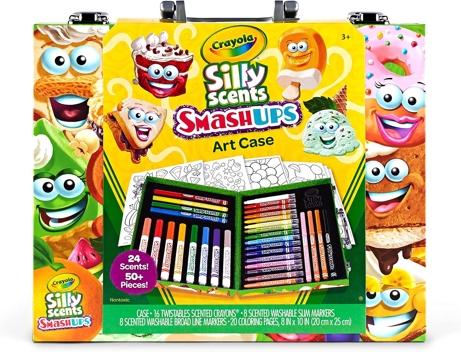  Art Kit with Swirl & Pastel Art Supplies, Includes Crayons, Markers & Colored Pencils, Arts & Crafts Activity Set, Gift for Kids, Ages 5, 6, 7, 8 thumbnail