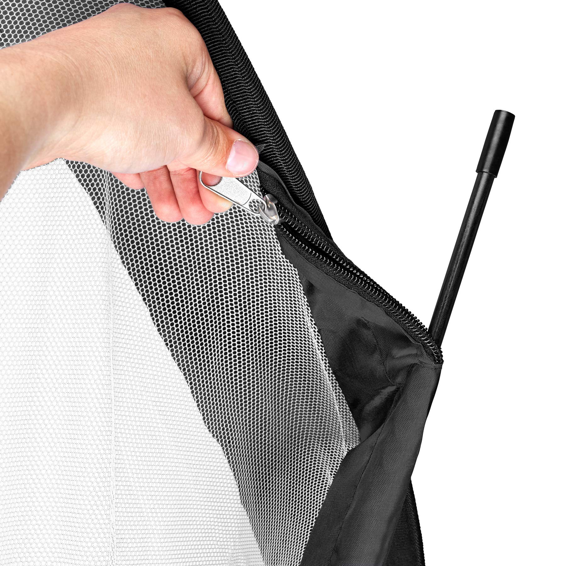 Tectake Set di 2 Mini Porte Calcio Ripieghevoli Pop-up per Outdoor, con Borsa Trasporto