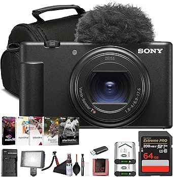 Amazon.com : Sony ZV-1 II Compact Vlogging Camera (ILCZV-1M2/B