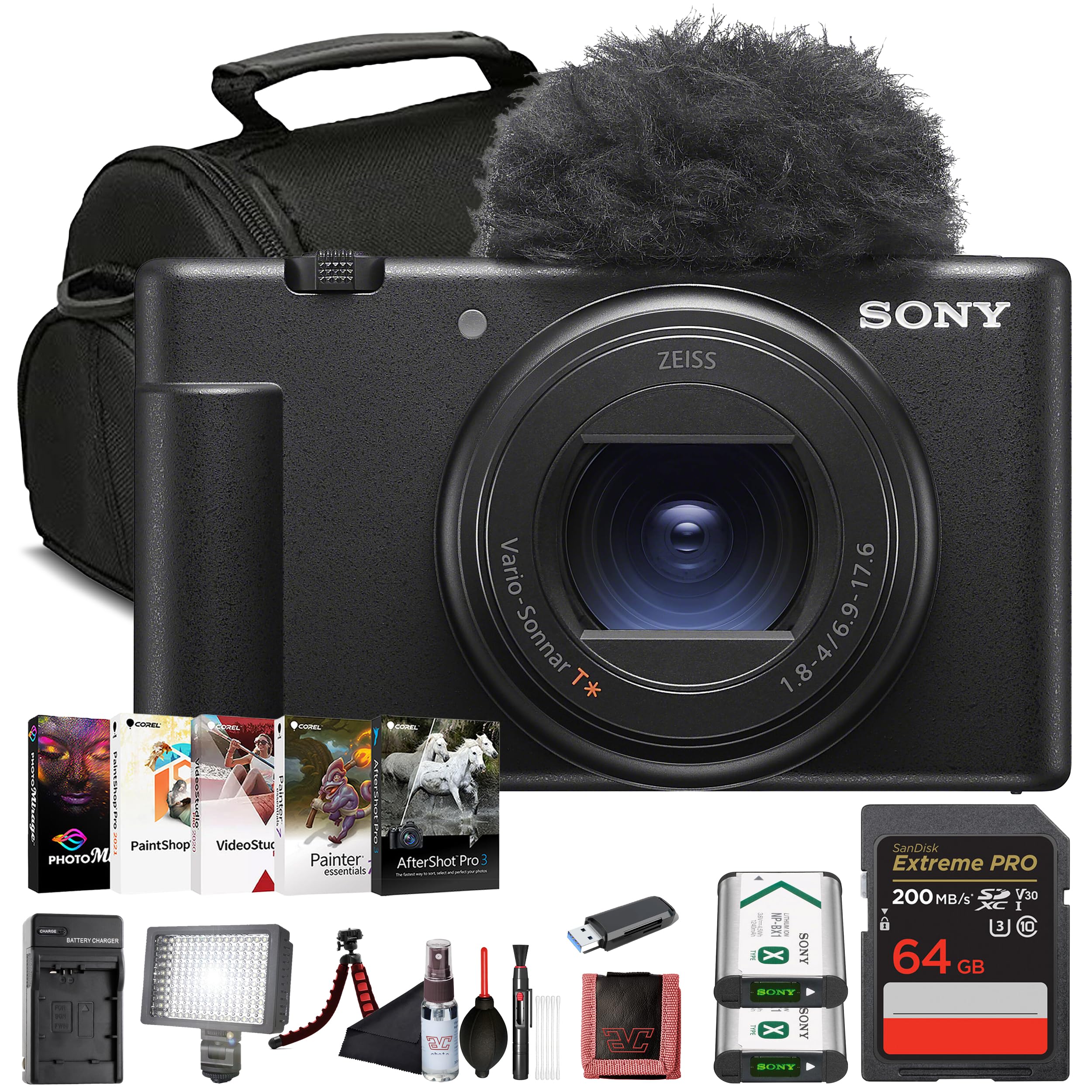 Amazon.com : Sony ZV-1 II Compact Vlogging Camera (ILCZV-1M2