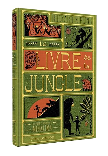Le livre de la jungle: Illustré et animé par MinaLima