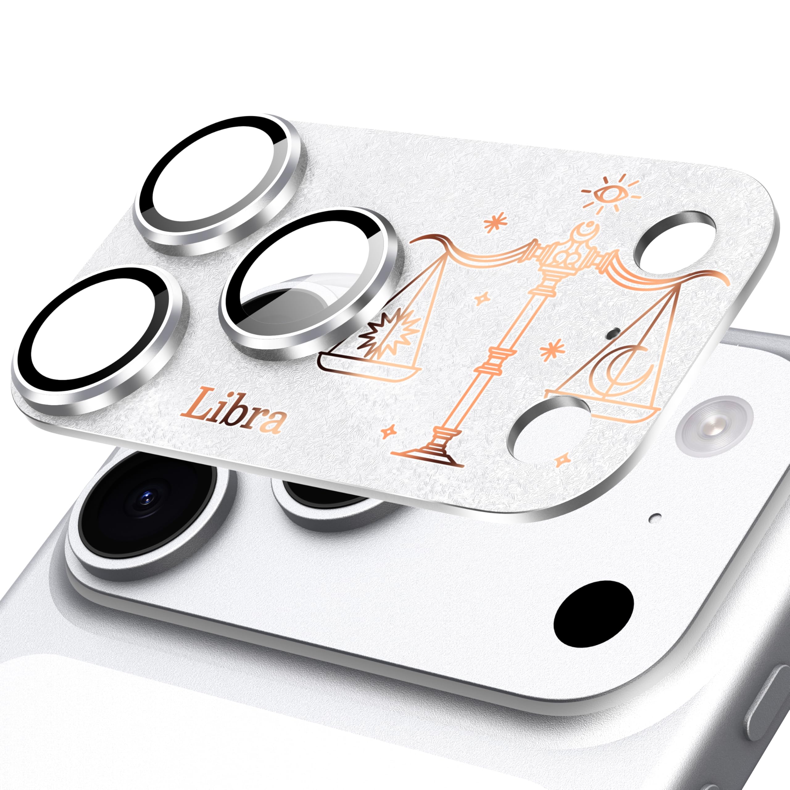 SY SHANGYAN Tierkreis Kamera Schutzfolie für iPhone