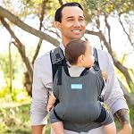 Moby Cloud Ultra-Light Hybrid Carrier | Baby Carrier for Mothers, Fathers and Caregivers | Baby Carrier Newborn to Toddler | Baby Holder Can Carry Infants up to 33 lbs | Lightweight | High Rise