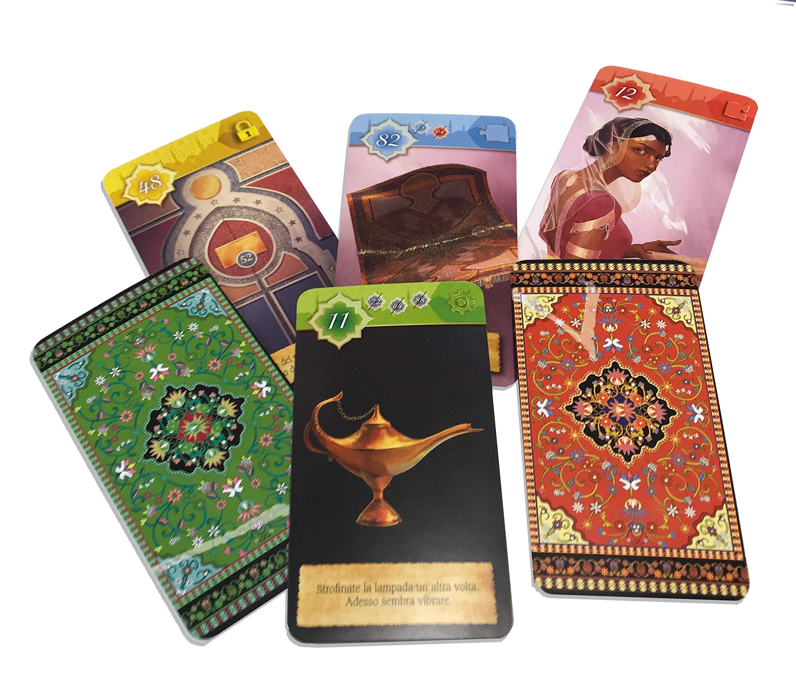 Asmodee - Unlock! : Exotic Adventures - Jeu de société avec Application, Escape Room, 1 à 6 Joueurs, 10 Ans et Plus, édition en Italien