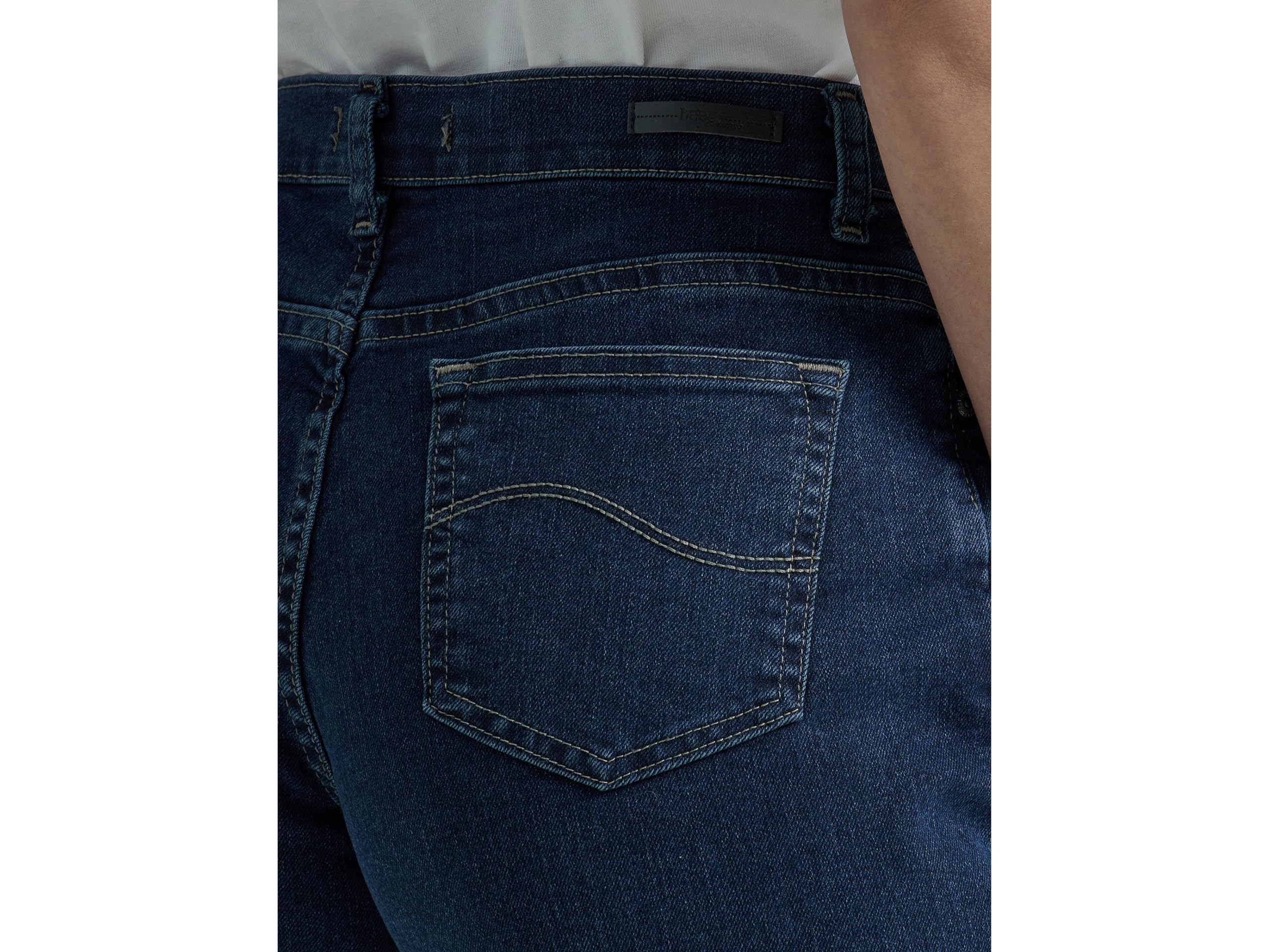 Lee Damen Jeans Petite Jeans mit Geradem Bein, Entspannte Passform