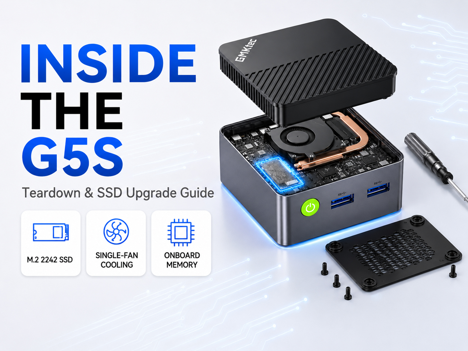 Amazon.com: GMKtec G5S Mini PC Intel Celeron N5095 (Up to 2.9GHz