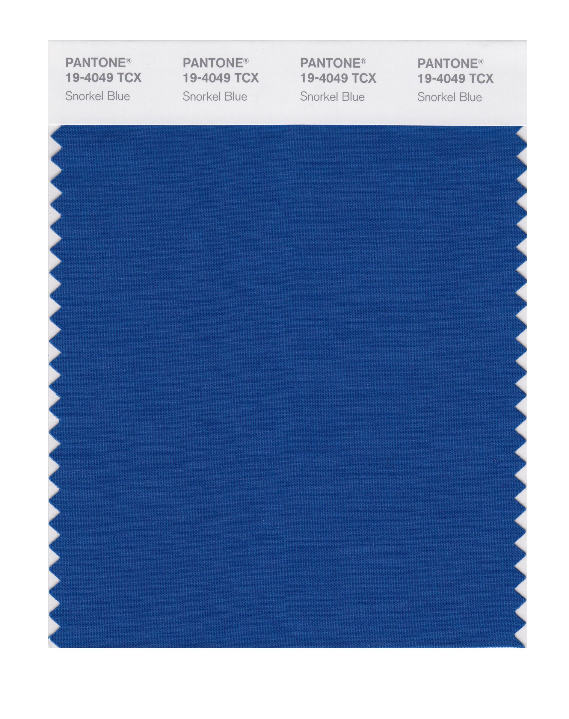 PANTONE Smart 19-4049X Color Swatch Card, Snorkel Blue - House