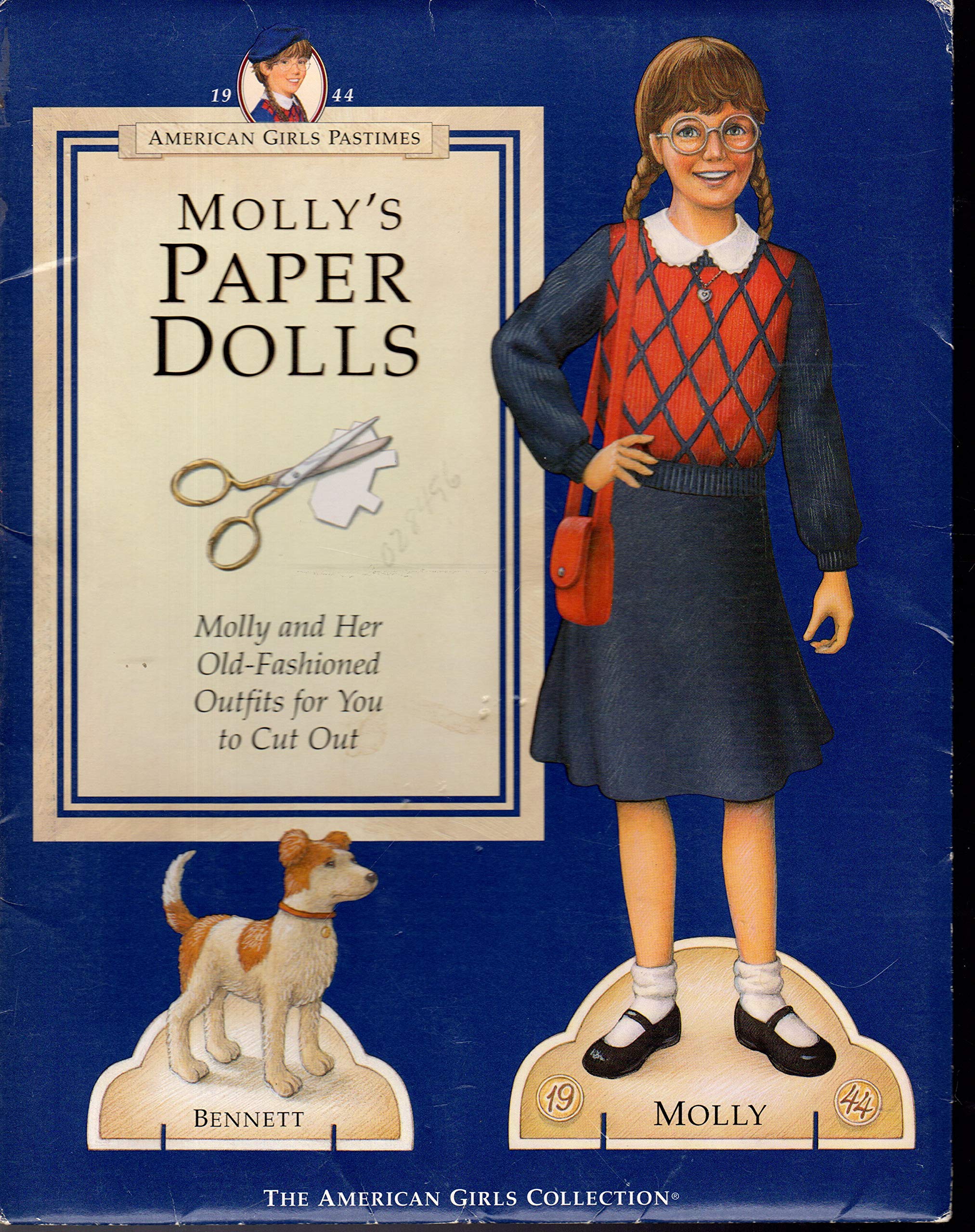 Molly's Paper Dolls: Molly and Her Old-Fashioned Outfits for You to Cut Out (American Girls Pastimes)