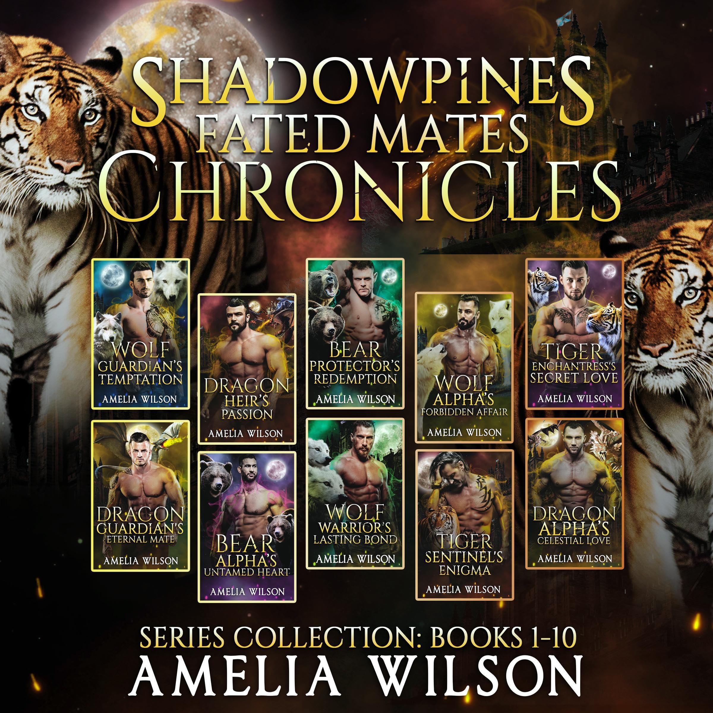 Shadowpines Fated Mates Chronicles Series Collection, Book 1-10