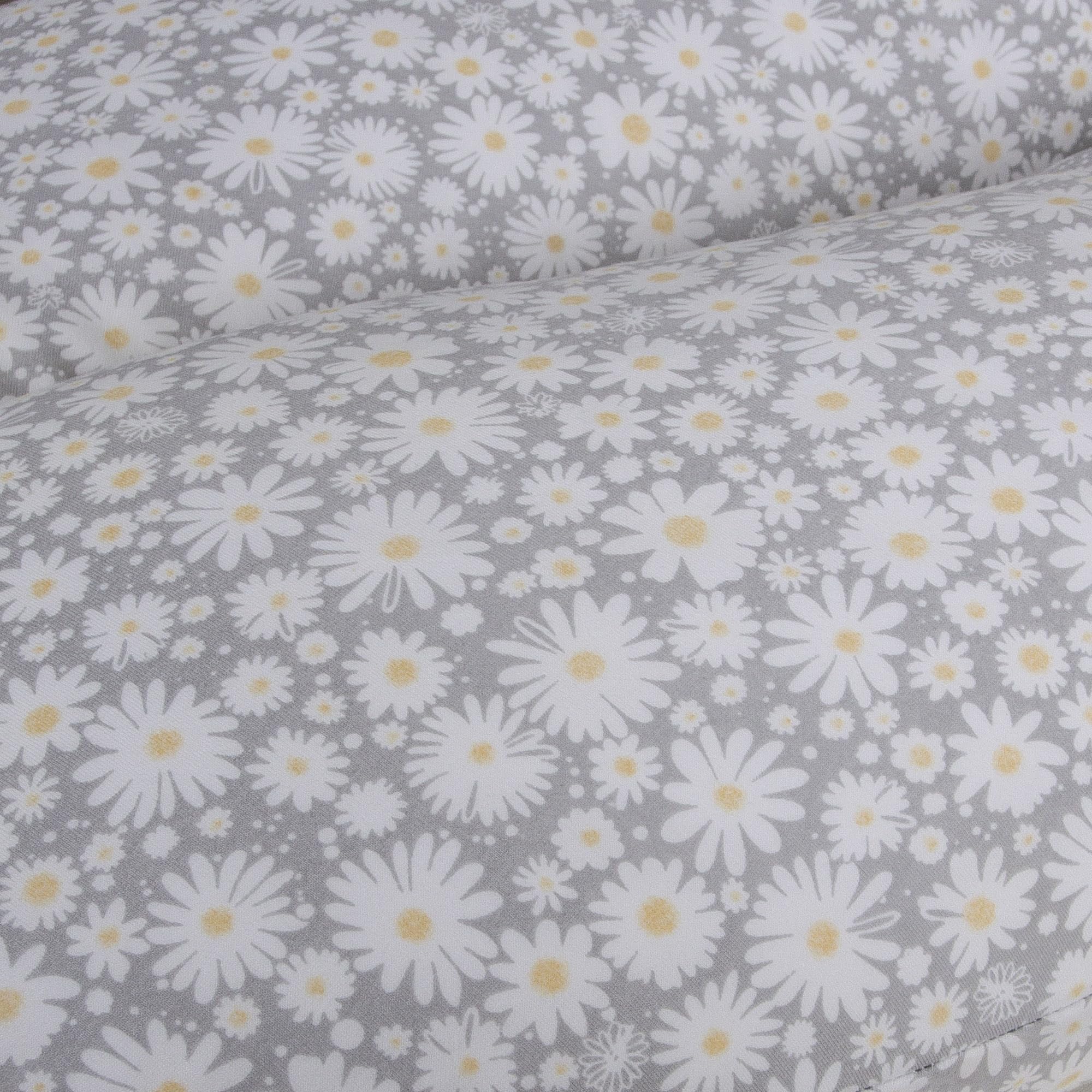 Ceba Baby® Cojín de lactancia – Cojín de maternidad – 100% algodón – Cojín de apoyo para bebés – nido de bebé – Ardilla ergonómica de lactancia – Cojín cervical – 150 cm – Öko-Tex Standard 100 –