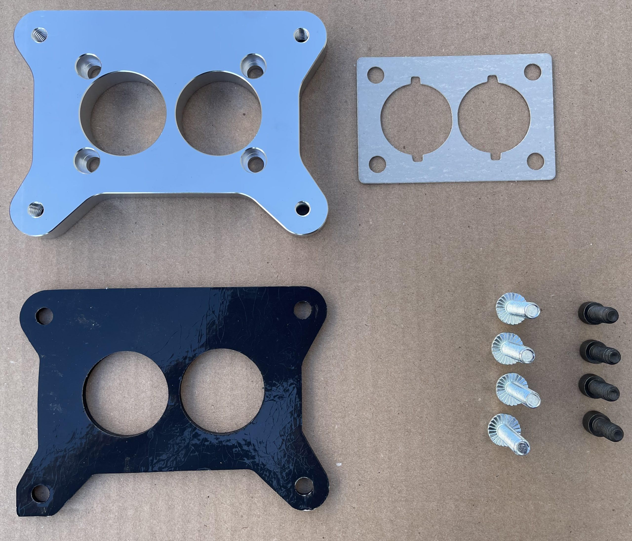 Amazon.com: Carburetor Carb Adapter Plate with Throttle Linkage