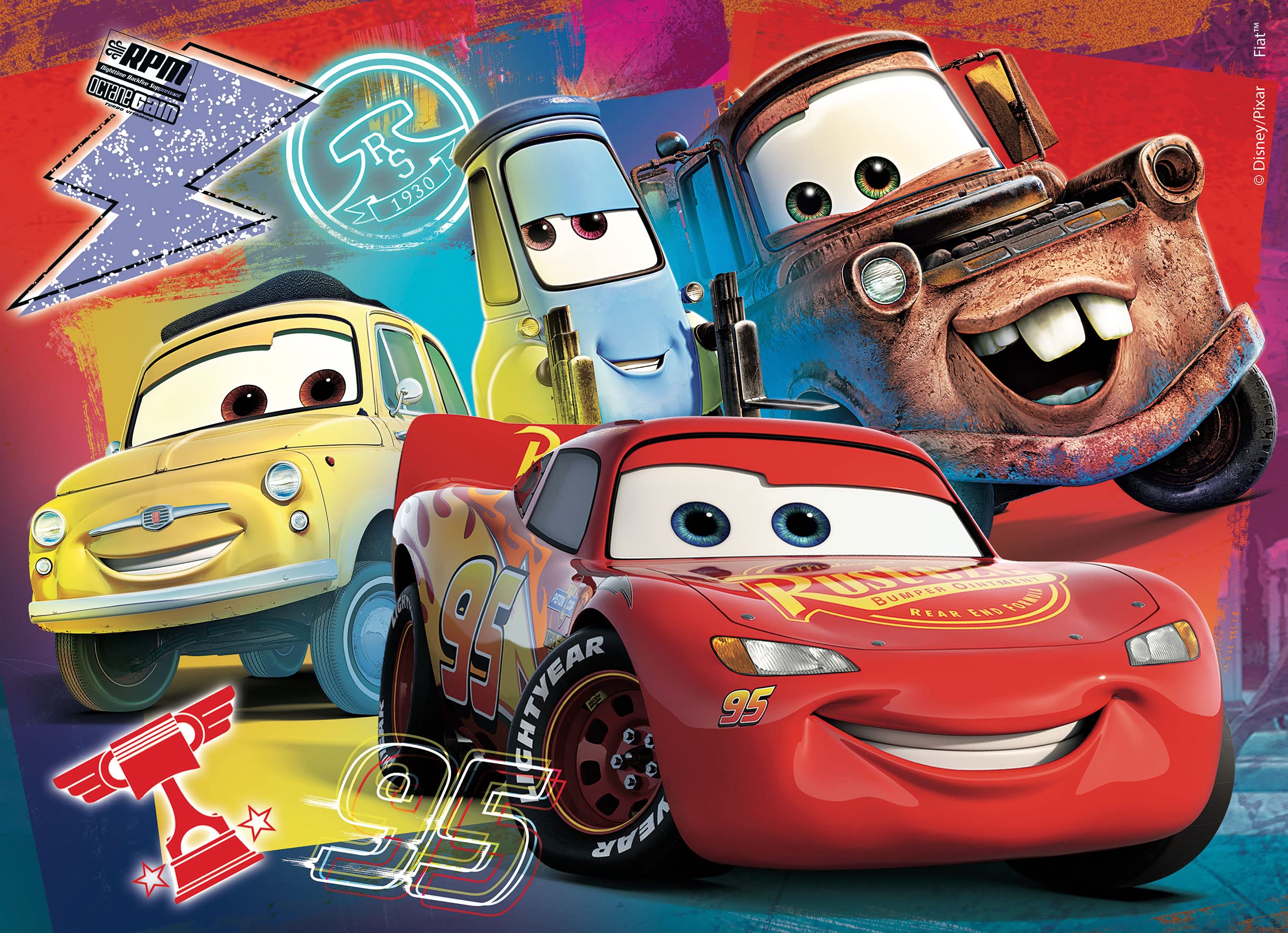 Lisciani Giochi Disney Puzzle DF M-Plus 24 Cars, 99498