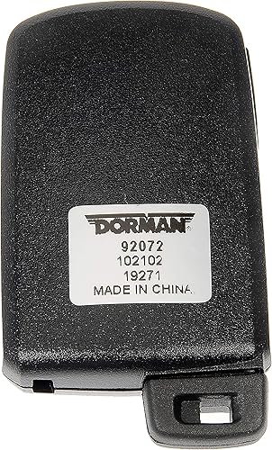 Miniatura 3 de Dorman 92072 - Cubierta para transmisor de entrada sin llave compatible con modelos seleccionados de Toyota, color negro