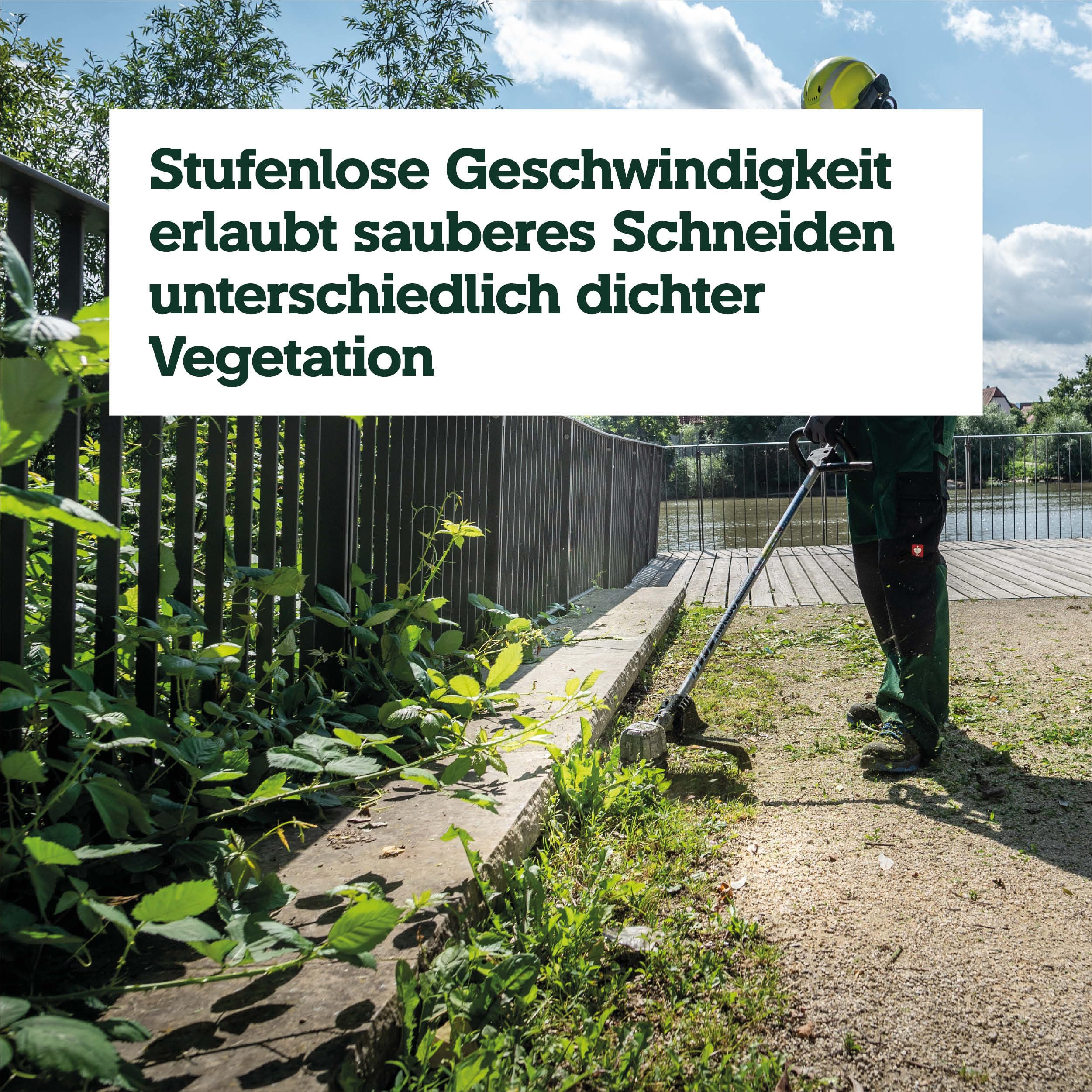 metabo Akku-Freischneider FSD 36-18 LTX BL 40, Trimmer, Rasenpflege | Bürstenloser Motorsense Kantenschneider für den Garten, 40 cm Schnittkreis, ohne Akku, inklusive Gurt und Fadenspule