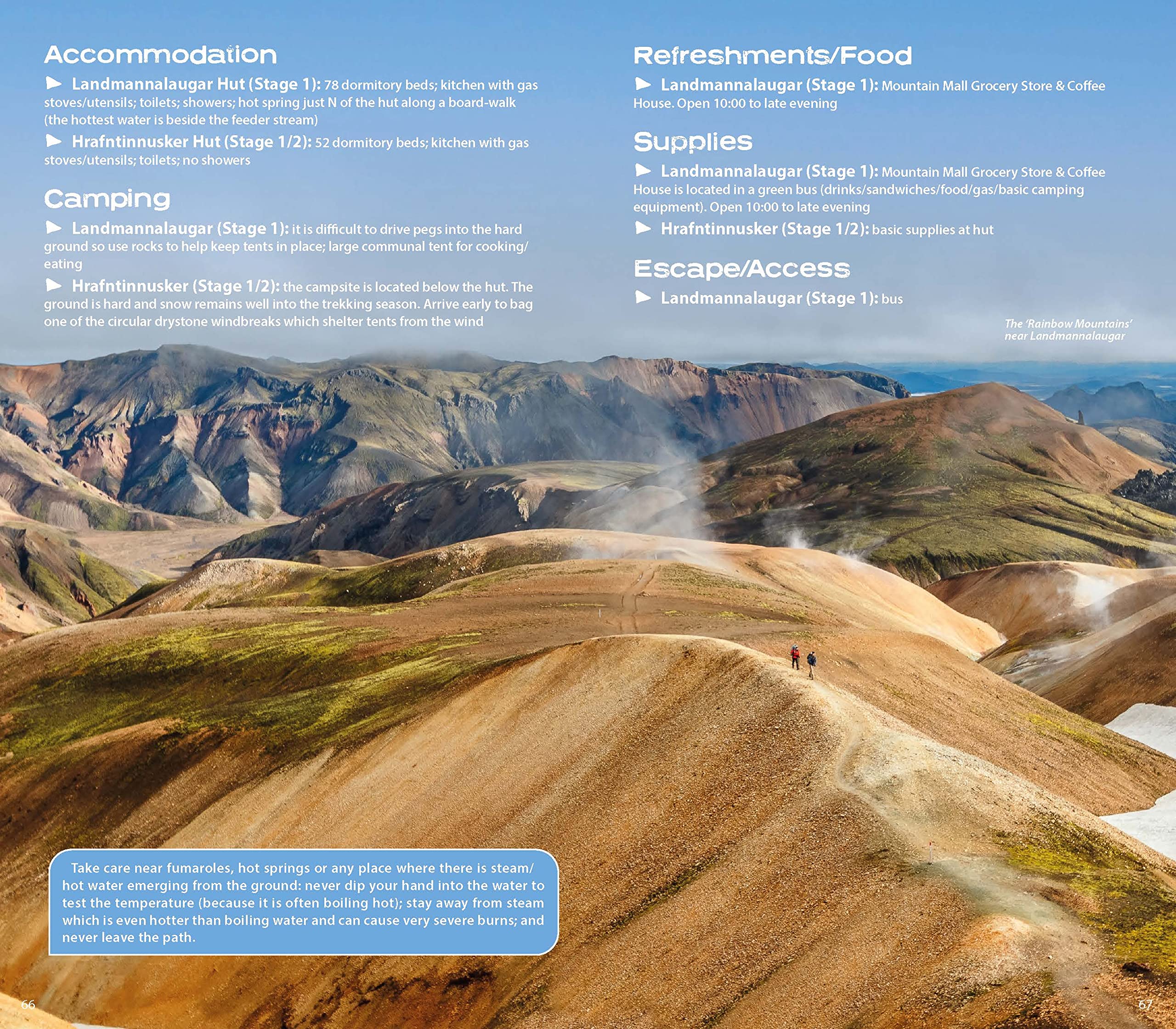 Trekking Iceland's Laugavegur Trail: Two-way Guide: 1:40k Mapping, 14 Differ (Knife Edge guidebooks)