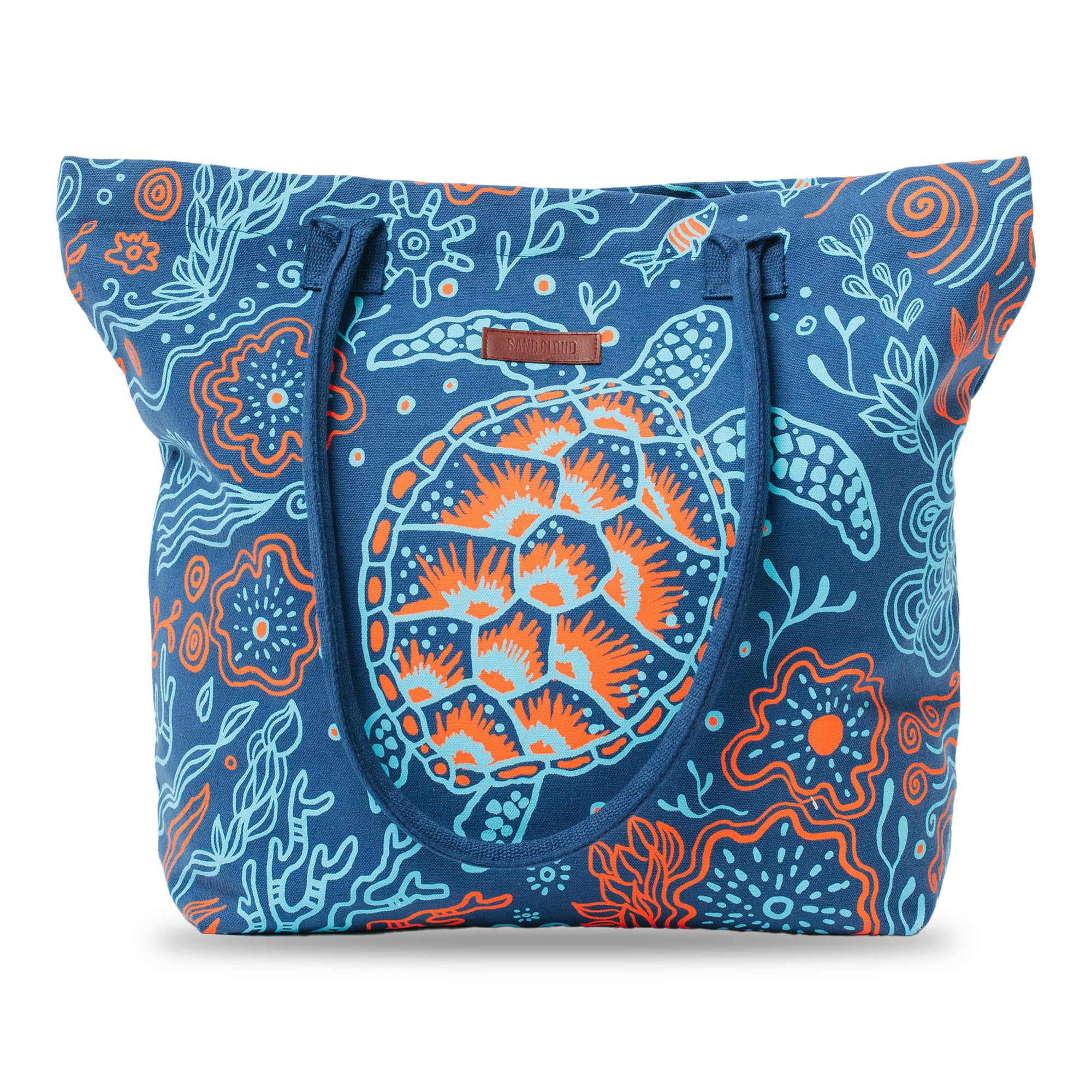 Sand Cloud Canvas Beach Tote Bags for Women