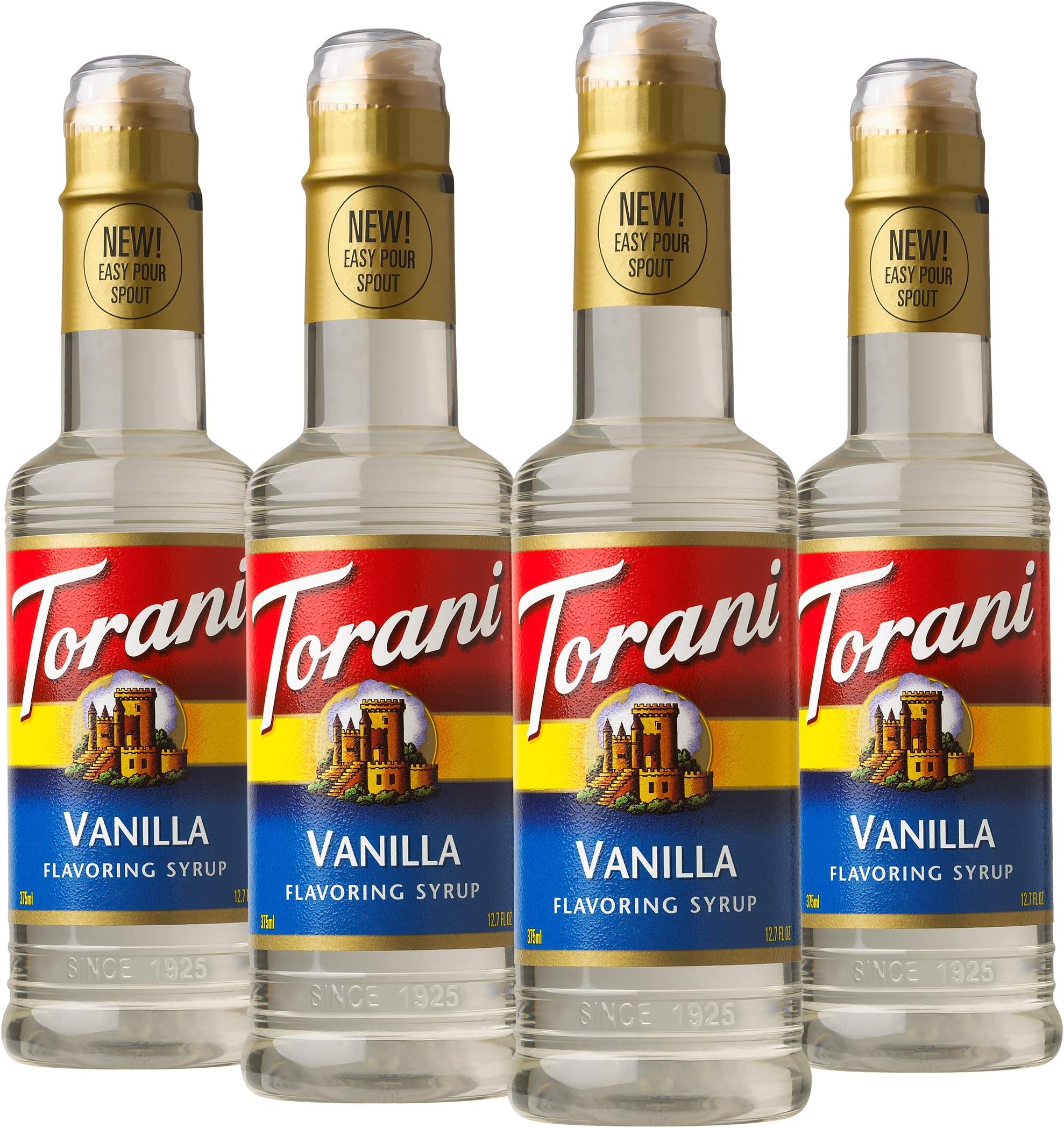 Vanilla Syrup 12.7 Ounce, 4 Count