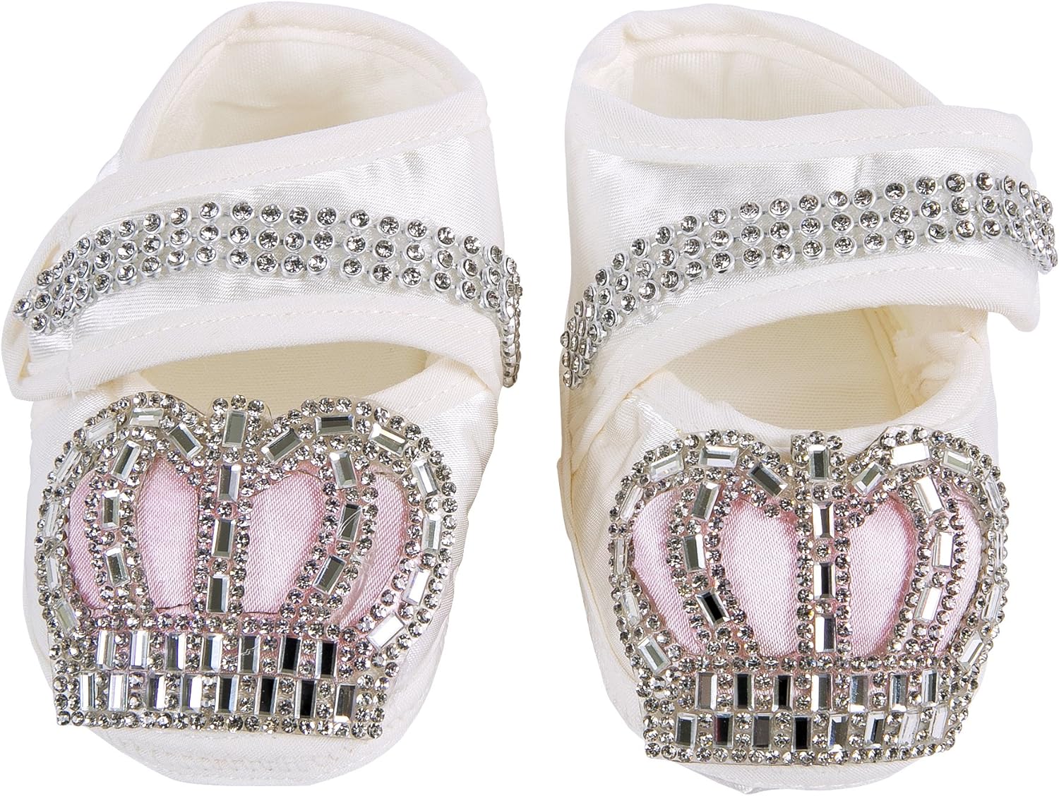 Lilax Baby Girl Jewels Crown Layette 4 Piece Gift Set Pink - Image 6