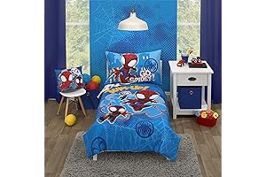Spidey and His Amazing Friends Toddler Bed Set: Superhero Slumber Adventures