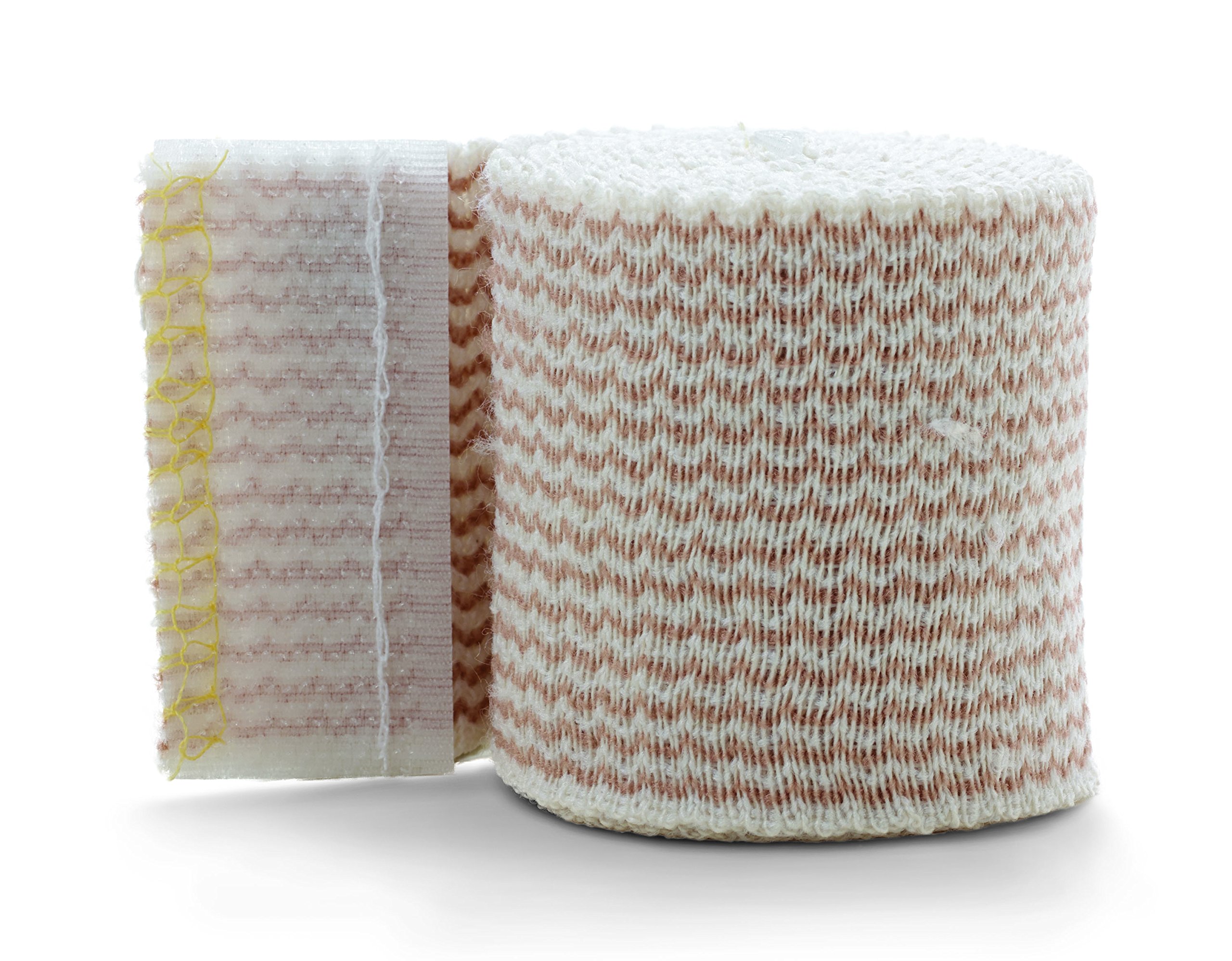 Medline Matrix Elastic Bandages, Non Sterile, 6" x 5 yard, White/Beige (Pack of 50) — Amazon image 7