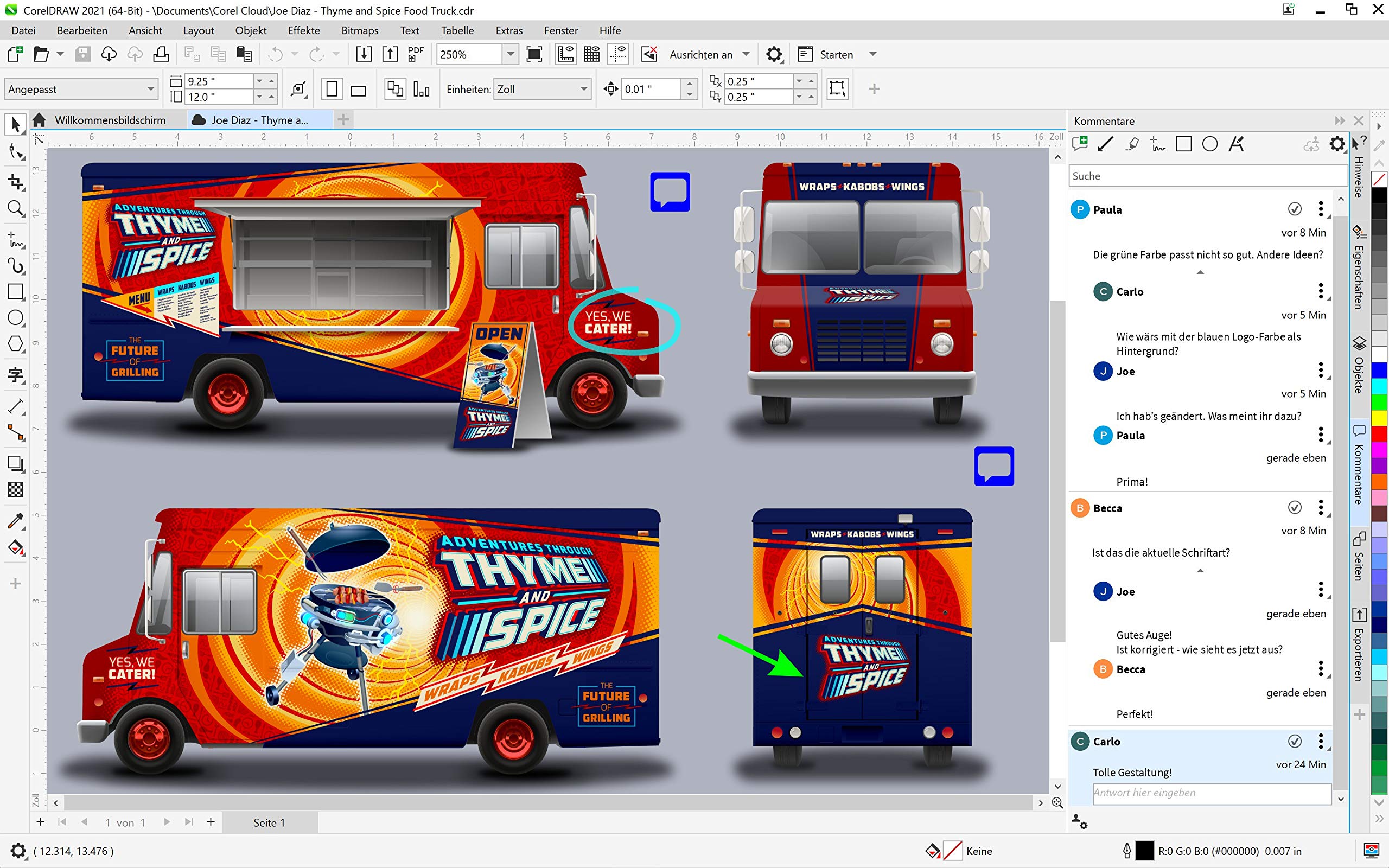 Corel DRAW Graphics Suite 2021 Grafikdesign-Software Vektor-Illustration Layout Bildbearbeitung Dauerlizenz Windows