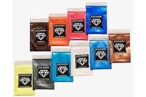 Black Diamond Mica Powder Variety Pack 1, PURE 2TONE Series, for Epoxy...