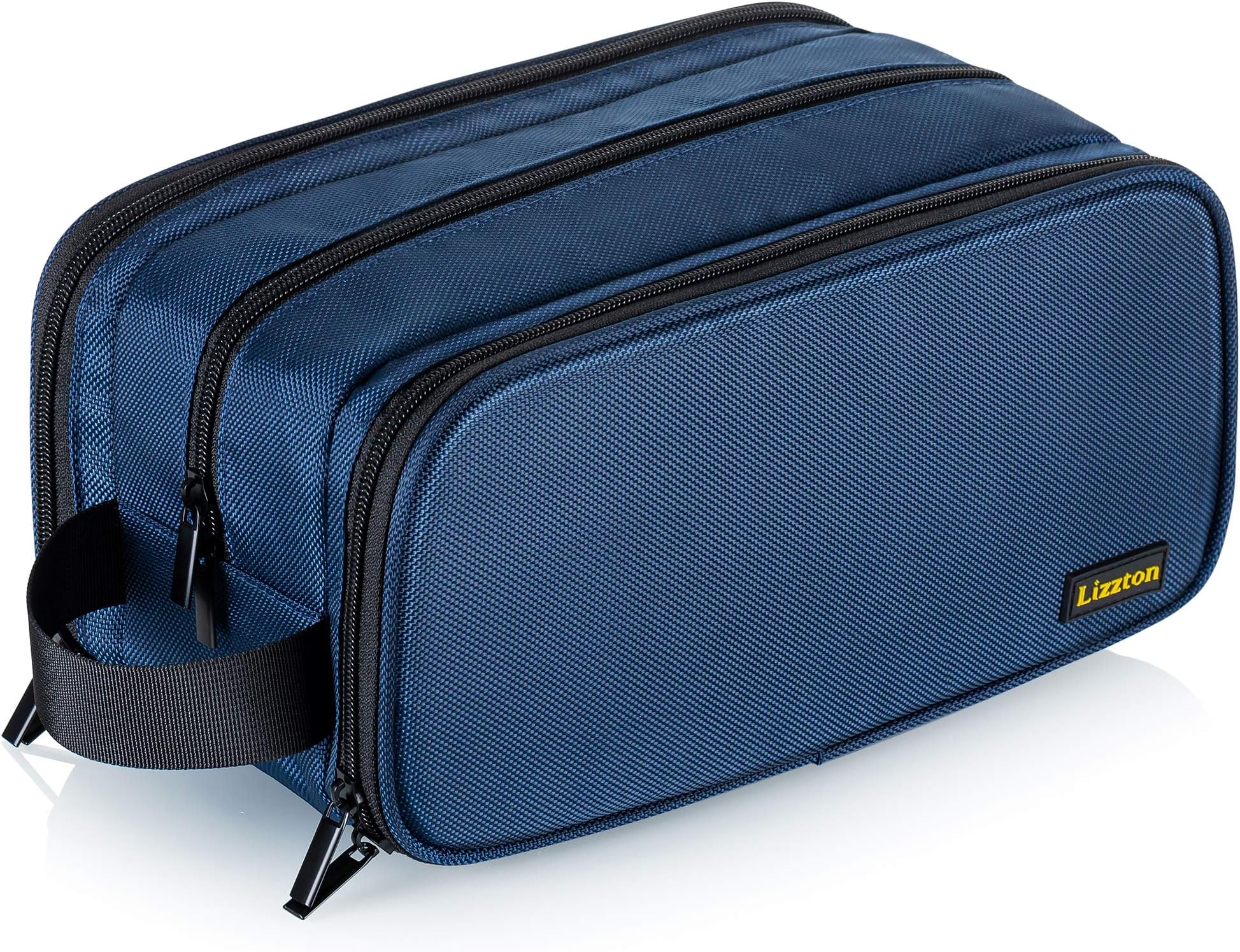 Toiletry Bag for Men Travel Large Dopp Kit Water-resistant Women Shaving Bag Portable Toiletries Organizer Bathroom Storage Bags (Blue)